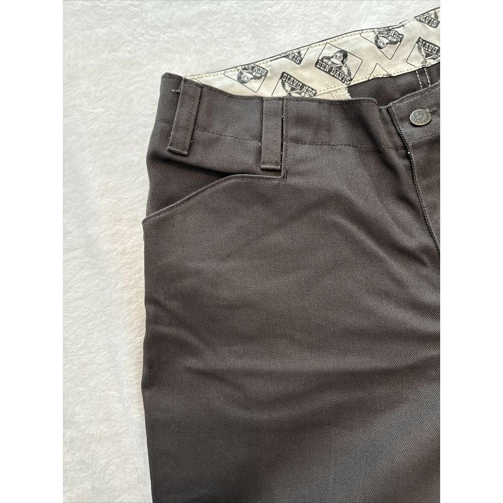 NEW Ben Davis 36 DARK GRAY Gorilla Cut - Wide Leg Baggy Grunge Skater Mens Denim - Picture 4 of 10